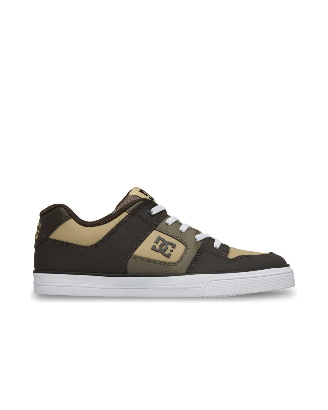 Детские кожаные ботинки с эластичной шнуровкой PURE ELASTIC Dc Shoes, Braun — фото 2