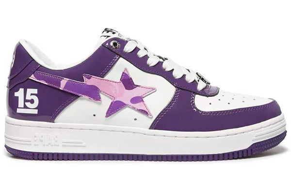 Кроссовки bape sta taipei 15 anniversary 'purple white' A Bathing Ape, белый — фото 2