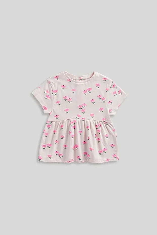 Детская футболка с принтом Mothercare, Pink