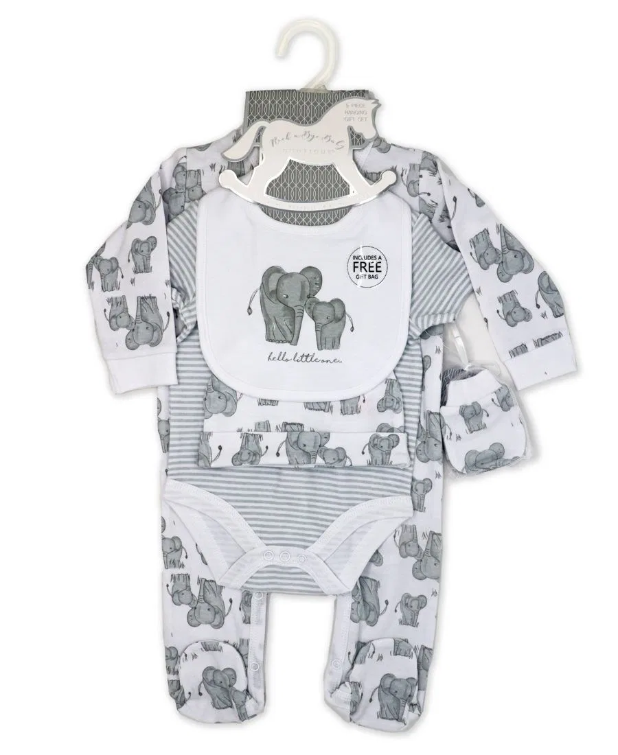 Комплект детской одежды для новорожденных Rock-A-Bye Baby Boutique, Elephant — фото 3
