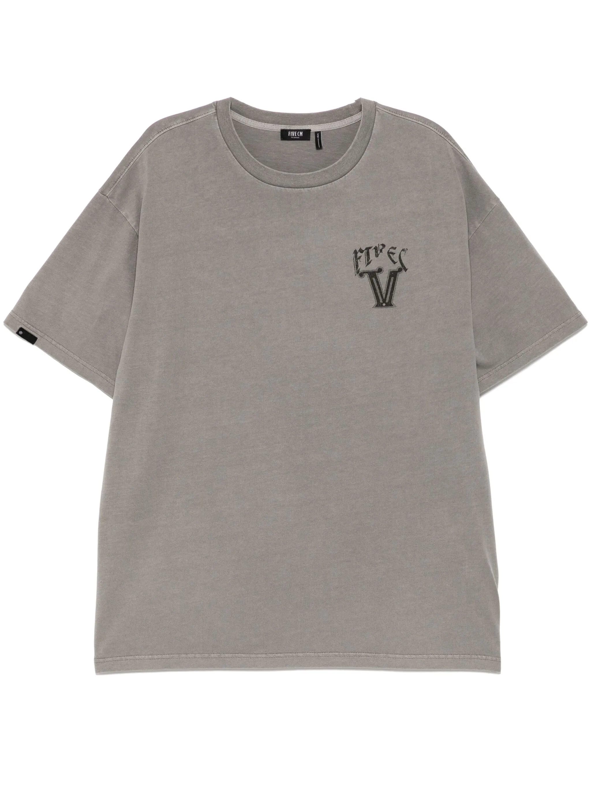 

Футболка с графичным принтом Five Cm, серый