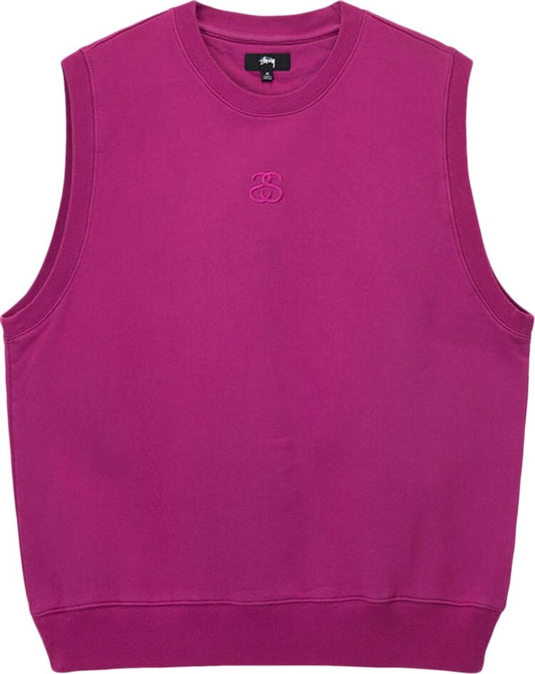 

Жилет Stussy Ss-Link Fleece Vest 'Magenta', розовый