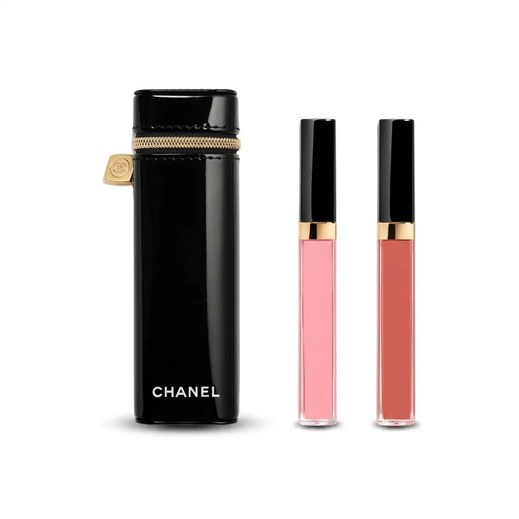 Женский набор косметики Cocoa Bright Lip Gloss CHANEL, 2 шт