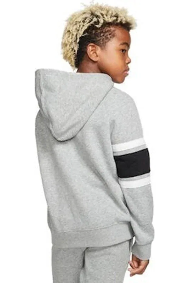 Детские свитшот для девочек с капюшоном Nike, Gray — фото 2