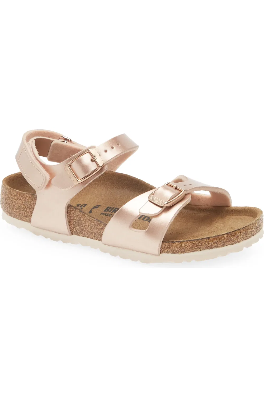 Сандалии детские с регулируемым ремешком Rio Birkenstock, коричневый