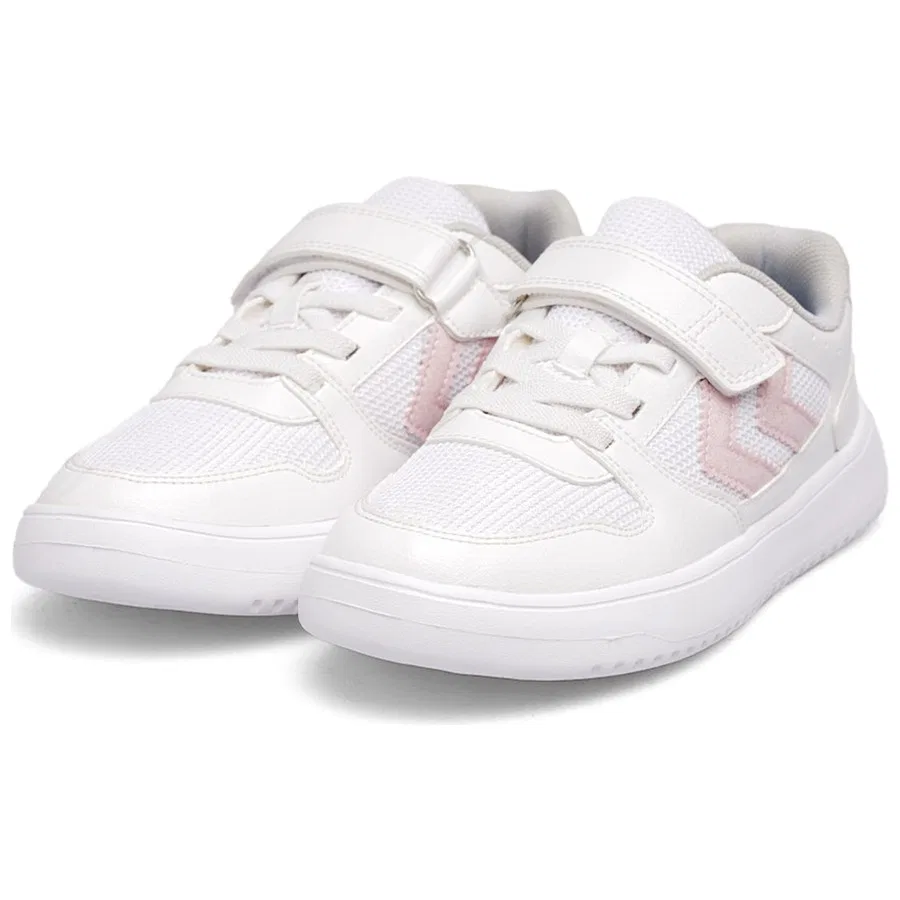 Детские кроссовки с белым верхом Kayno Sm Jr Hummel, Белый — фото 4