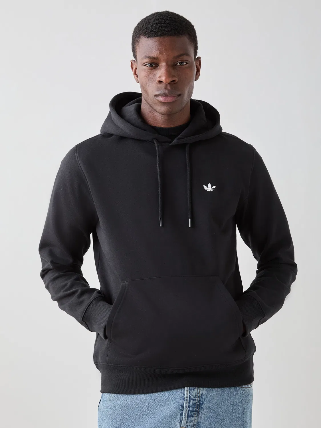 Худи Regular Fit, adidas Originals Trefoil Essentials, черный