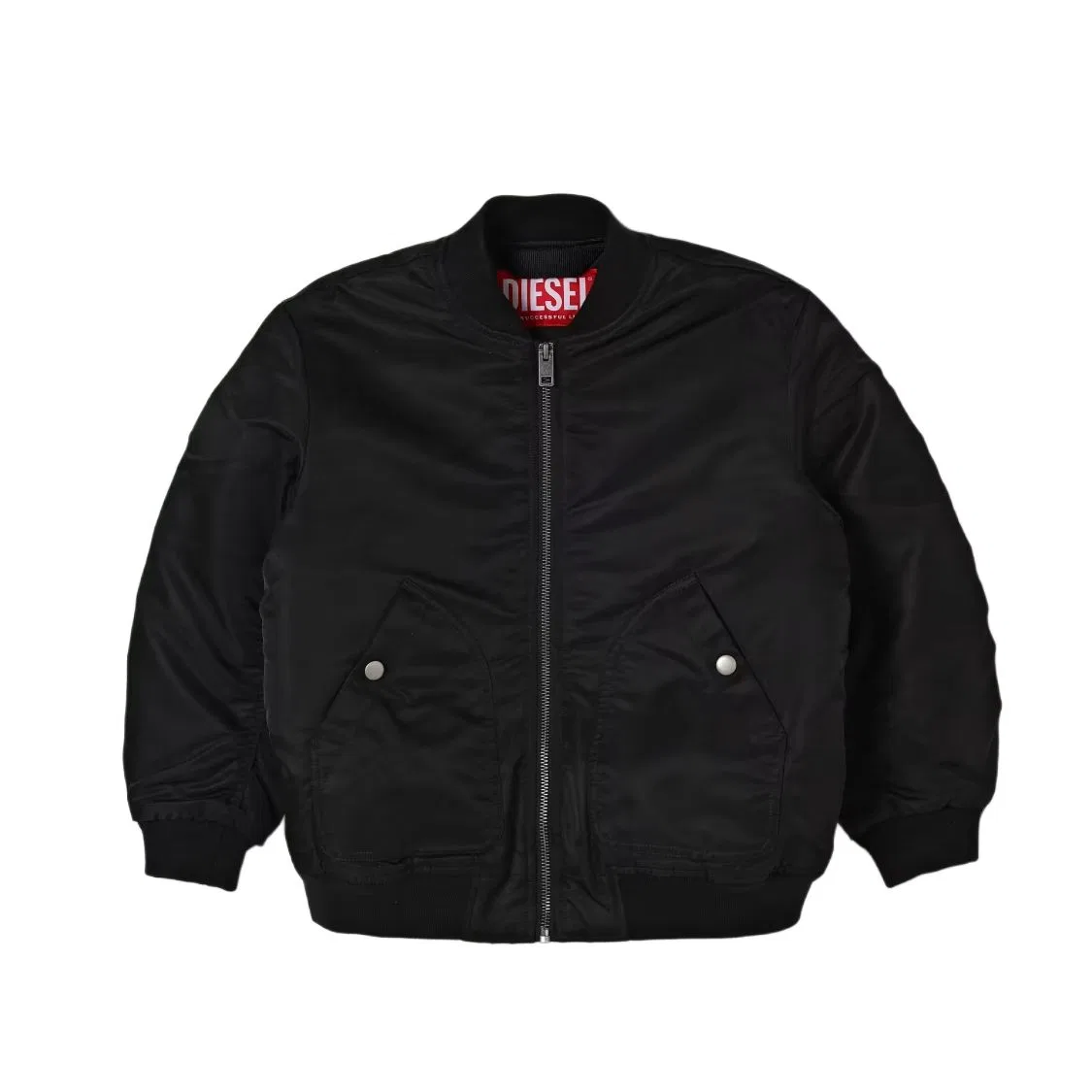 Детская куртка с бейсбольным воротником DIESEL, Black