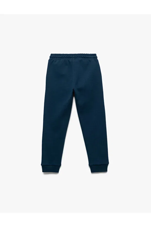 Детские спортивные штаны для мальчиков рифленые Koton, Navy Blue — фото 3