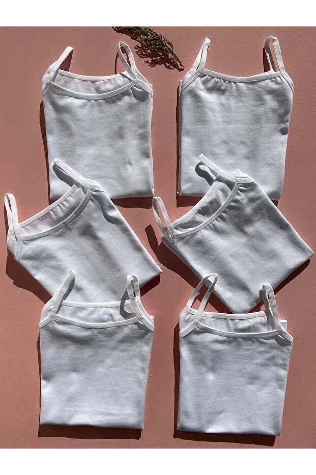 Детский комплект для девочек хлопковый Leyna Butik, White