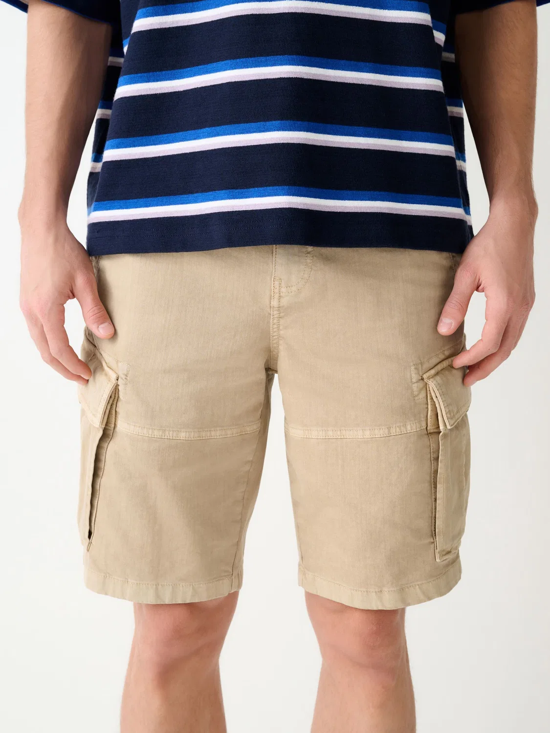 Шорты карго утилитарные, модель Sand Utility Cargo Shorts Next, песочный
