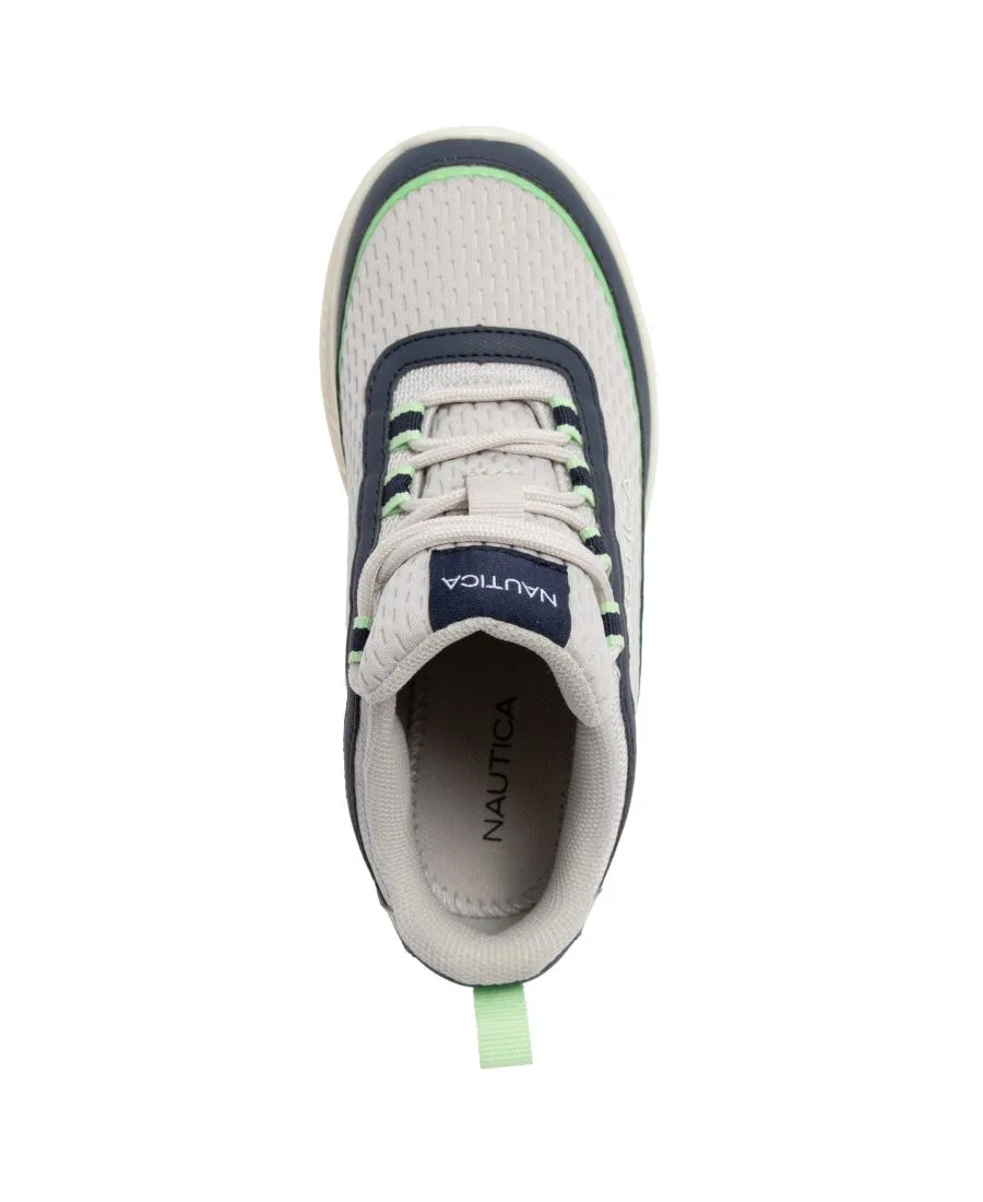 Кроссовки на шнуровке с дышащим верхом Nautica, Navy/White — фото 4