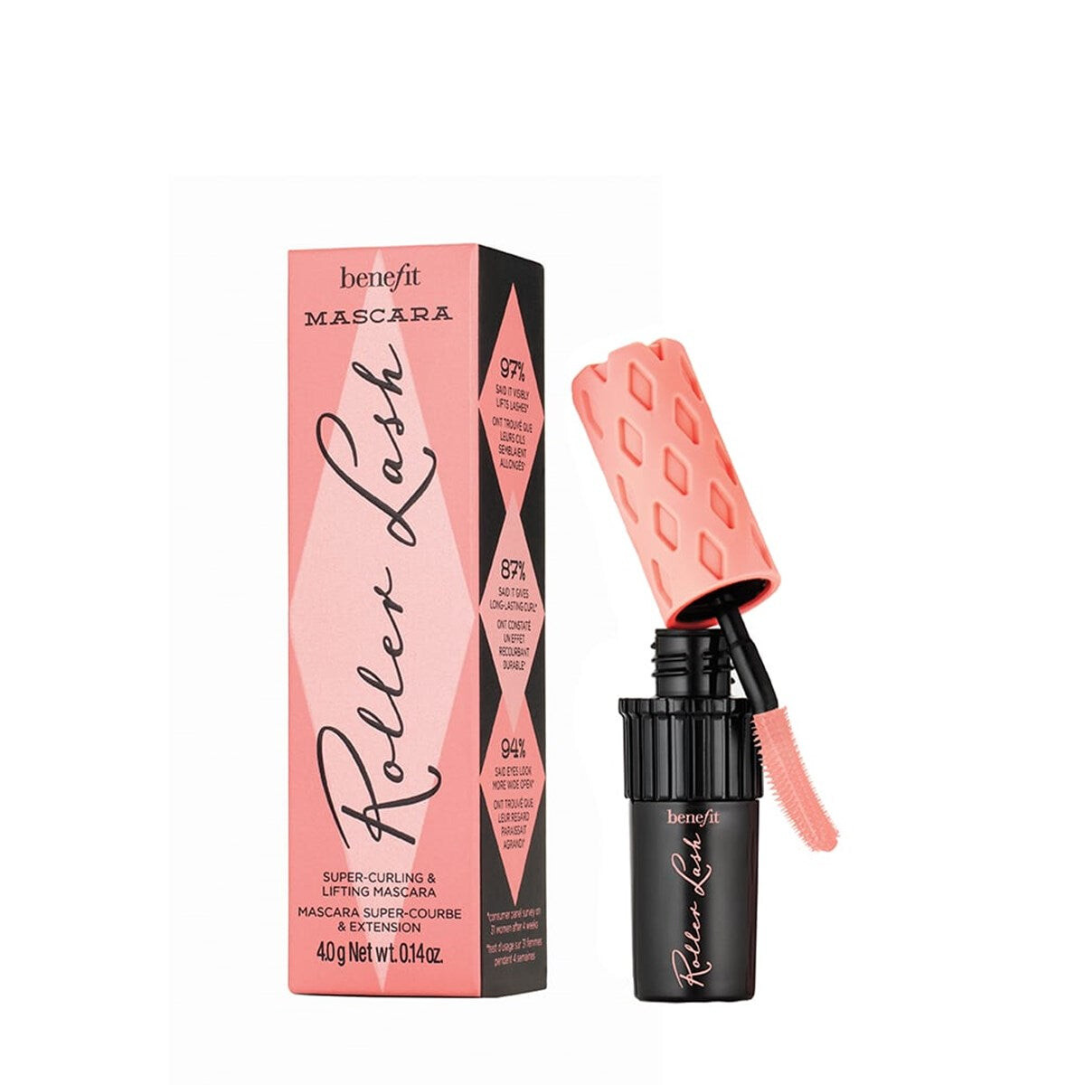 

Benefit Roller Lash Curling & Lifting Mascara Black 4g подкручивающая и подтягивающая тушь