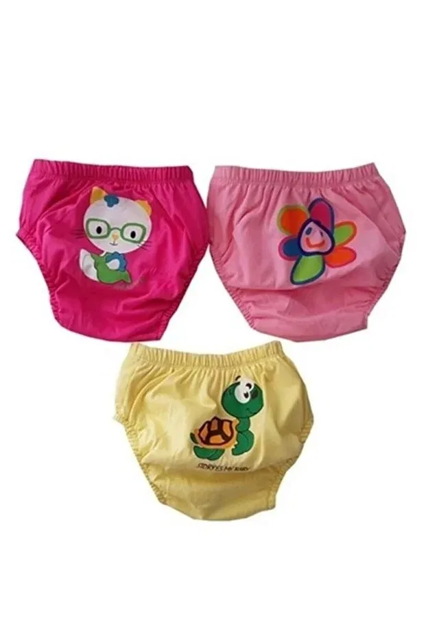 Детские трусики для девочек хлопковые Bonbonetti Chocolate Baby&Kids, Mixed — фото 4
