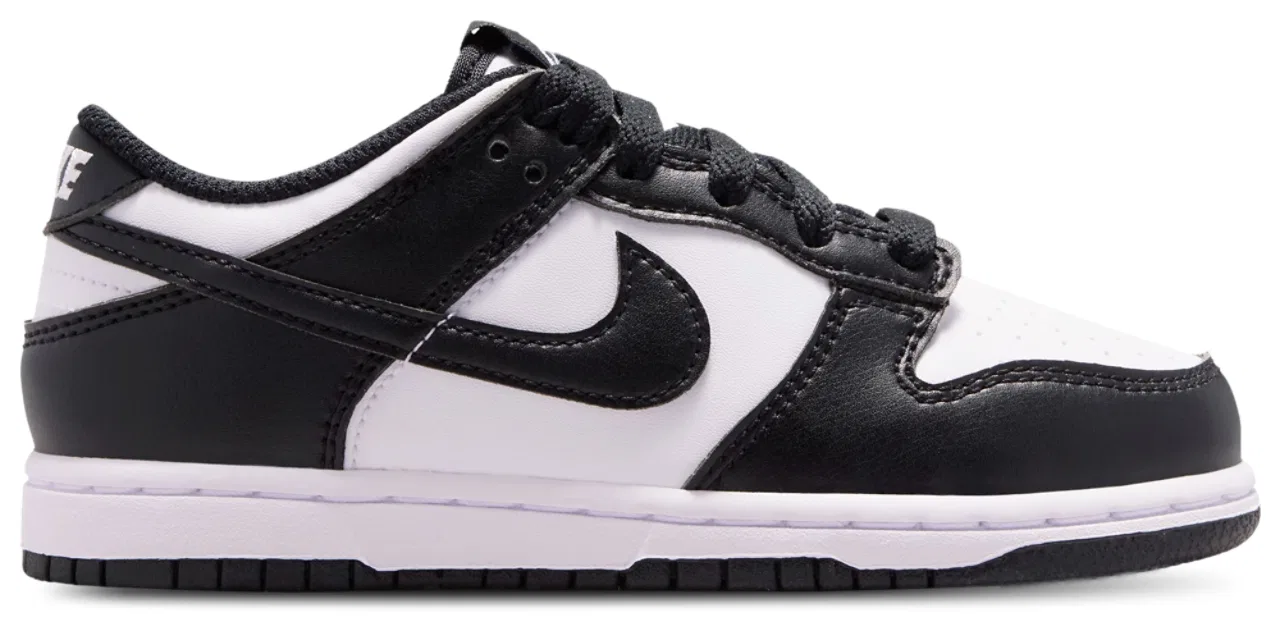 Кроссовки для мальчиков Dunk Low N Nike, черный/белый