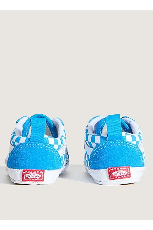 Детские пинетки для новорожденных с принтом Old Skool Crib Vans, Blue — фото 4