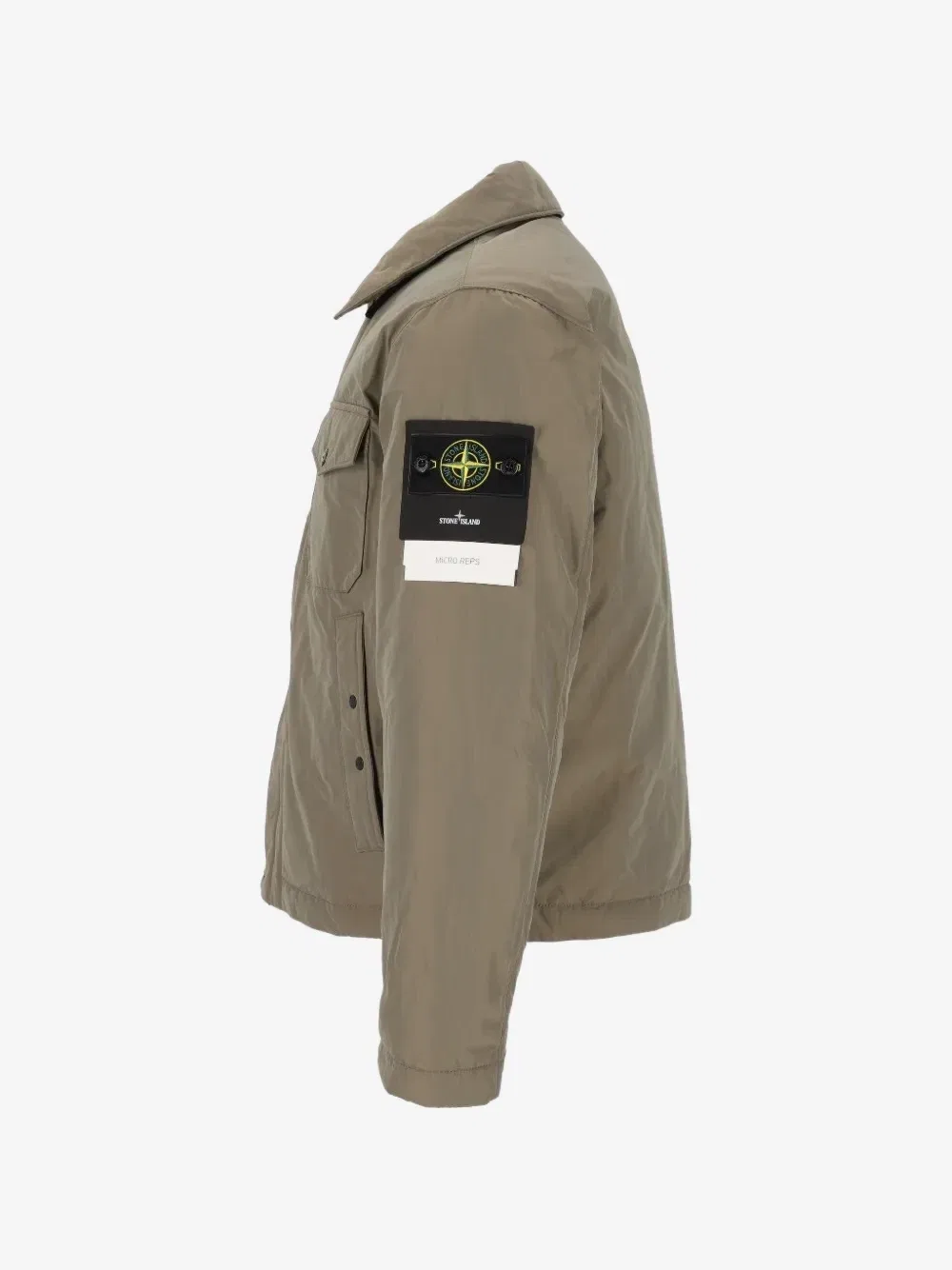 Куртка на подкладке из микрорепса Stone Island, зеленый — фото 3