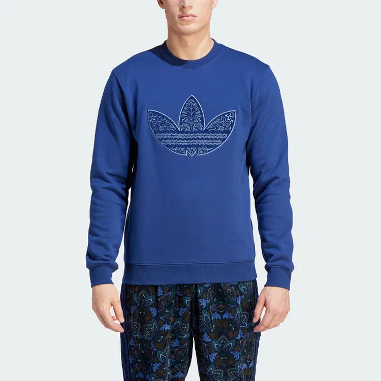 Свитшот мужской с круглым вырезом, Adidas Originals, Dark Blue — фото 3