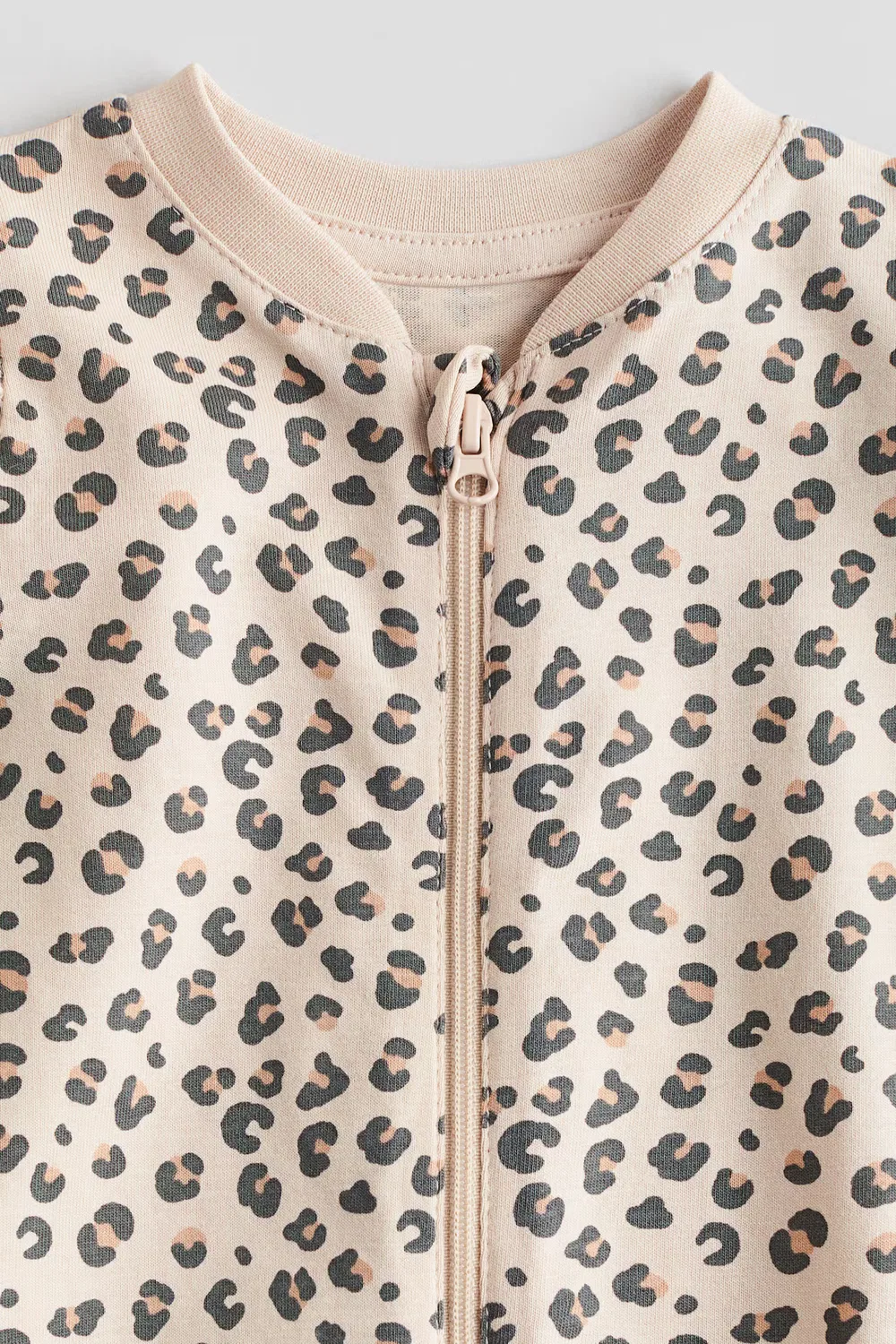 Пижама с узором H&M, Hellbeige/Leopardenprint — фото 2
