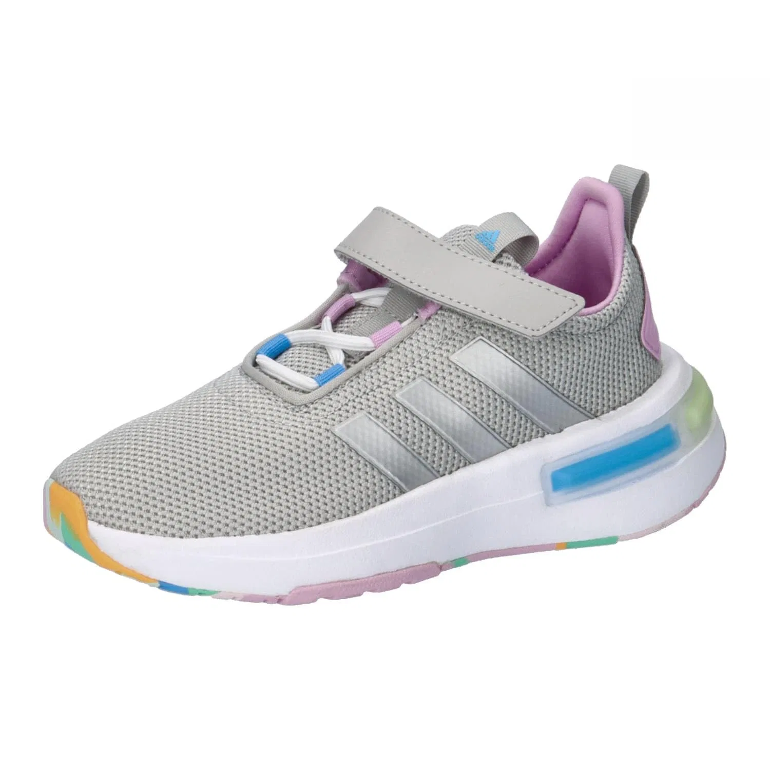Детские кроссовки для мальчиков с сетчатым верхом Racer Tr23 Adidas, Grey Two Silver Met Lilac