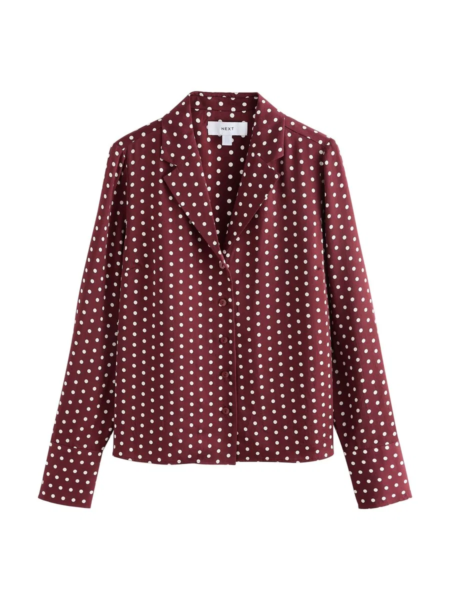 Блузка в бордовом цвете Next