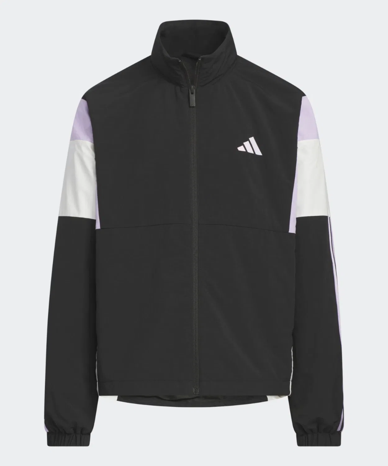 Детская куртка свободного кроя с принтом Adidas, Black