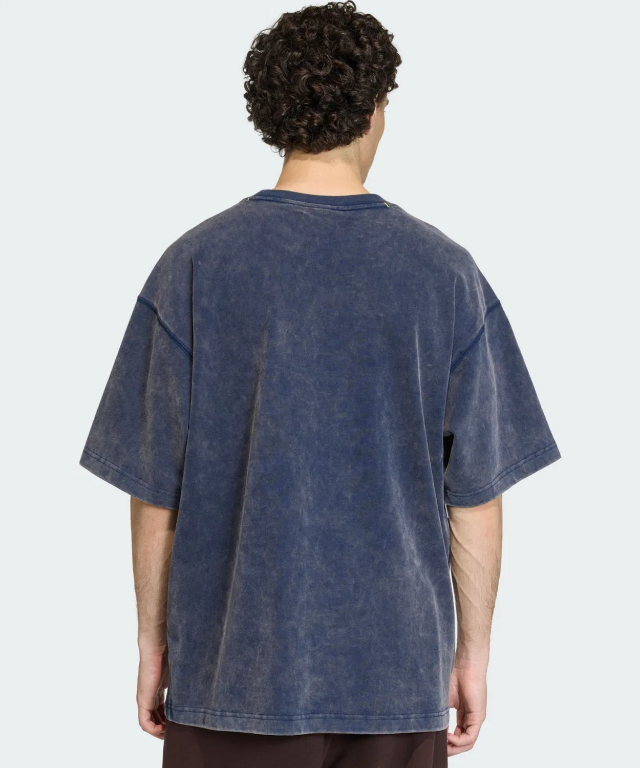 Мужская футболка с принтом EQT TEE Adidas Originals, Blue — фото 3