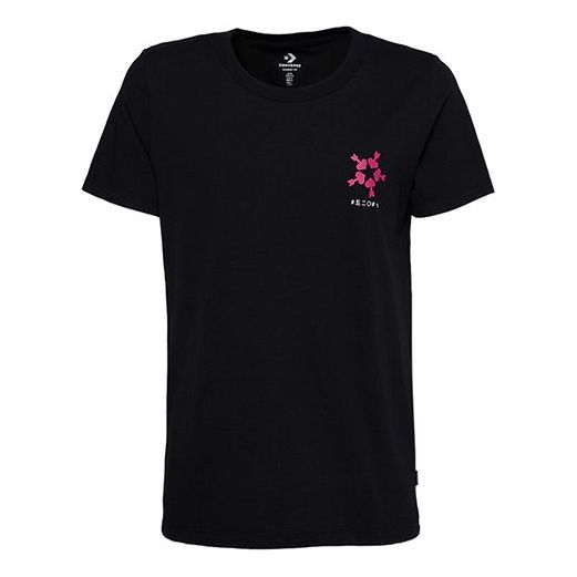

Футболка graphic tee sports short sleeve black Converse, черный