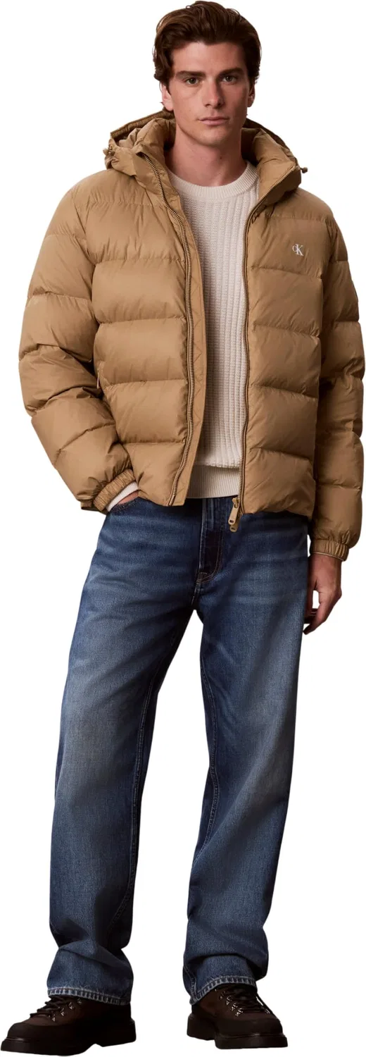 Мужская куртка с длинным рукавом Smurfs Calvin Klein, Brown (Khaki Umber) — фото 4