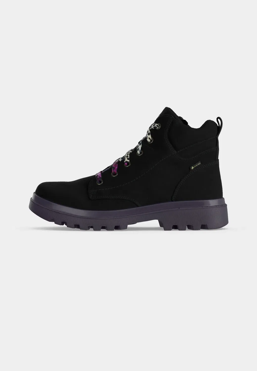 Ботинки Gore-Tex Abby Nova на шнуровке Superfit, Schwarz — фото 2