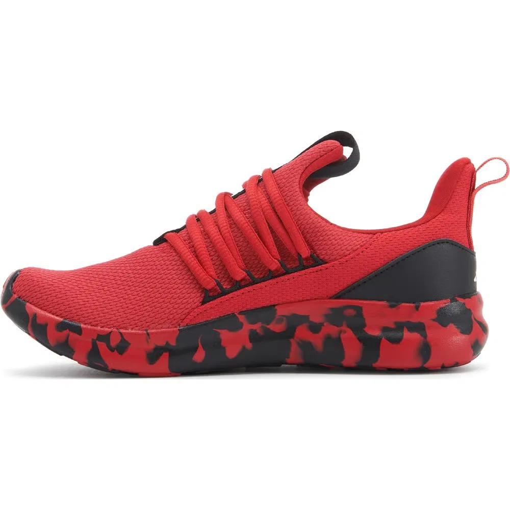 Детские слипоны Lite Racer Adapt 7.0 Adidas, Medium Red — фото 3