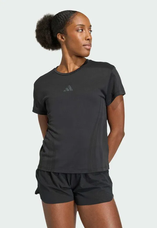 Футболка с изображением интенсивности охлаждения Airchill - спортивная футболка Adidas Performance, черный