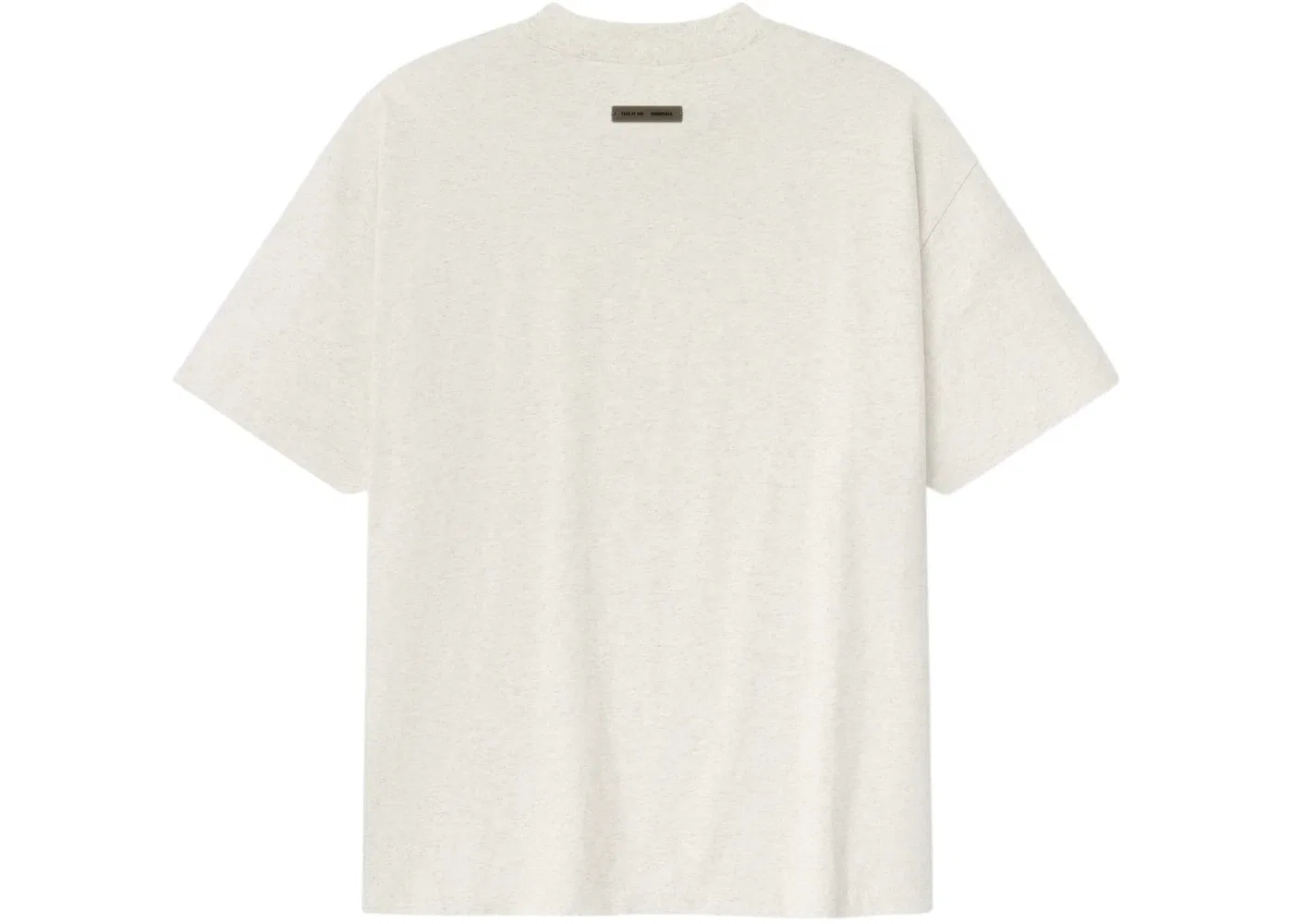 Мужская футболка с принтом Fear of God Essentials Tee, Oatmeal Heather — фото 2