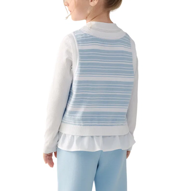 Детская футболка с круглым вырезом Standard White FILA KIDS — фото 4