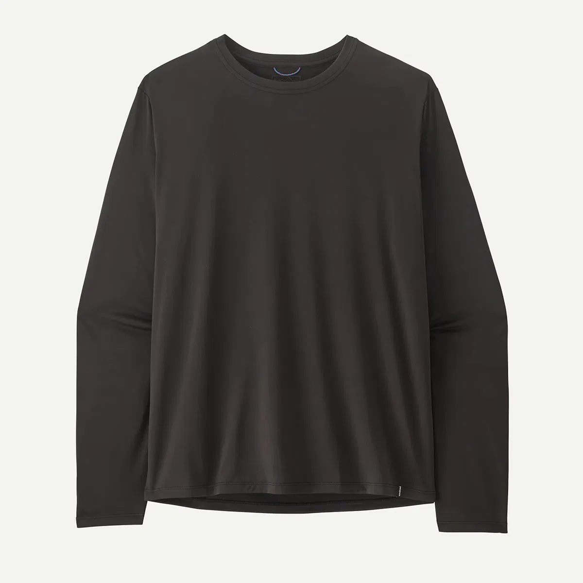 Мужская футболка с длинным рукавом Capilene Cool Daily Long-Sleeve Shirt Patagonia, черный — фото 4