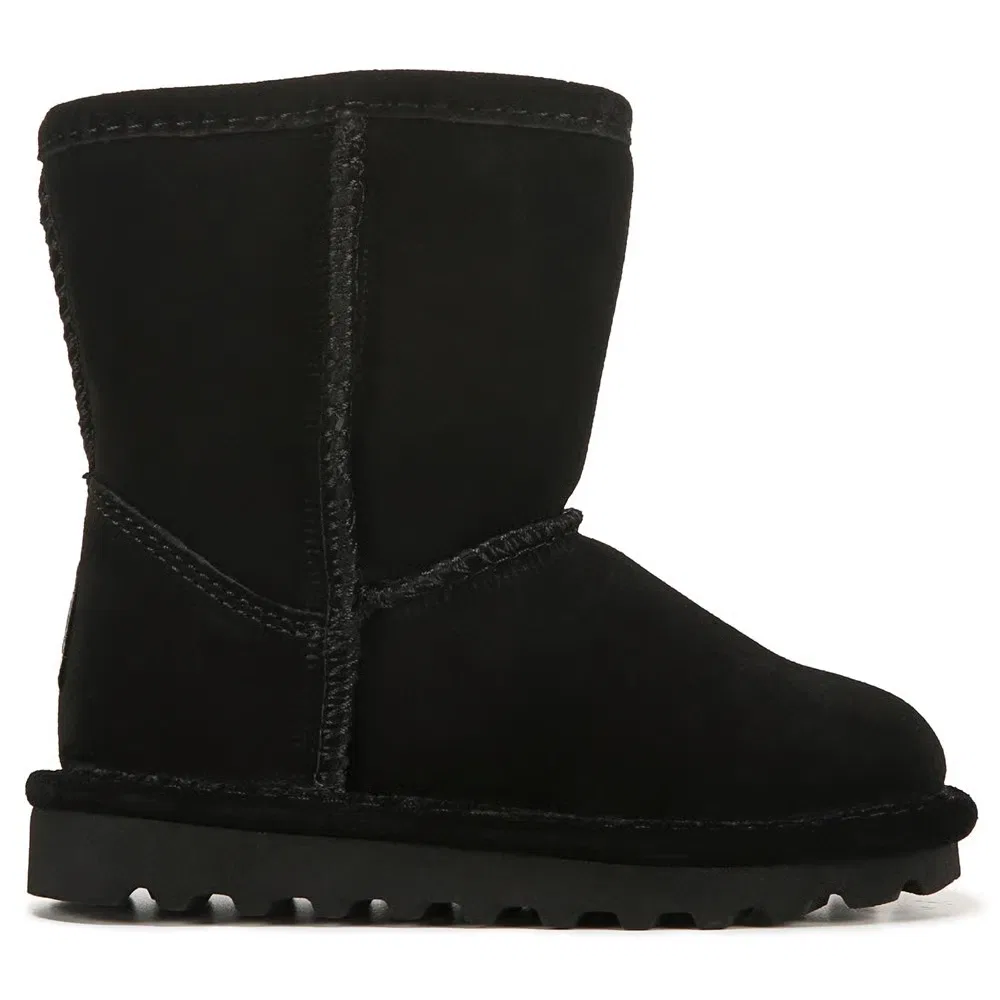 Детские короткие водонепроницаемые ботинки Elle на молнии для малышей Bearpaw, Black — фото 2