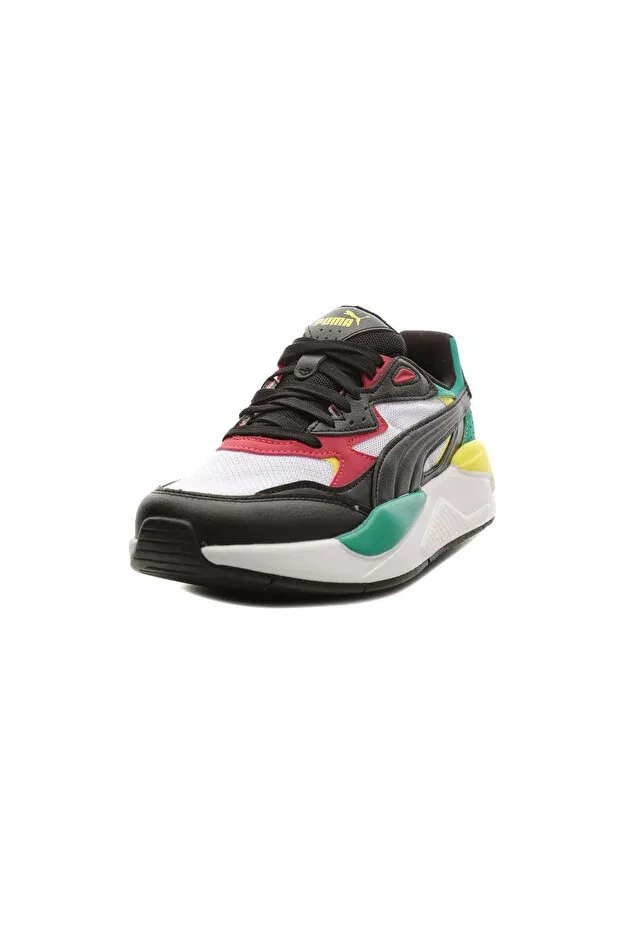 Детские кроссовки для девочек с принтом X-Ray Speed Jr Puma, Black And White — фото 2