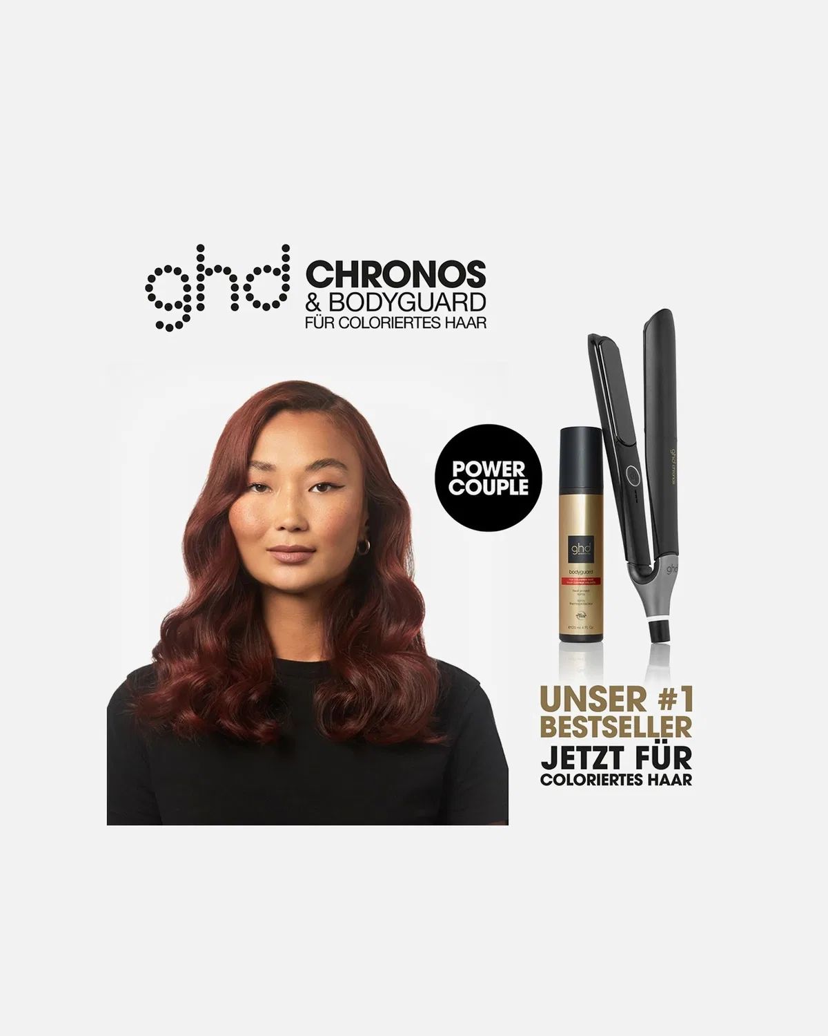 Термозащитный спрей Bodyguard для окрашенных волос Ghd, 120 Ml — фото 2