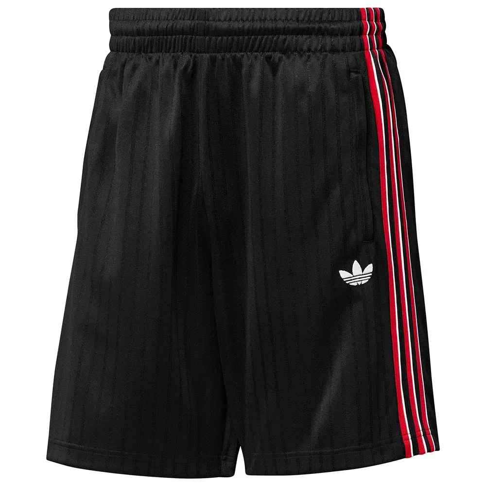Шорты с лампасами Firebird Engineered Stripes Adidas Originals, черный