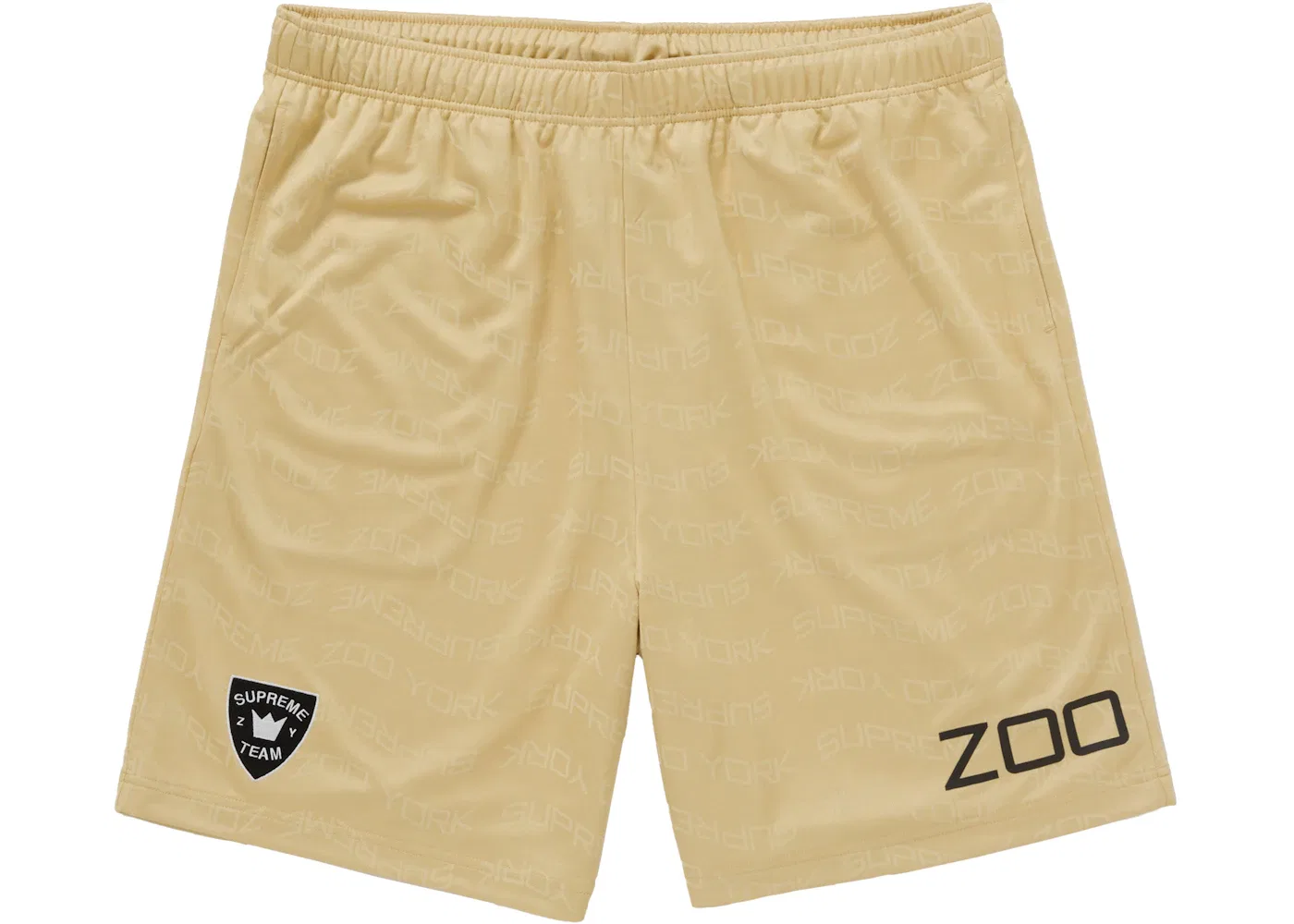 Мужские шорты с принтом Zoo York Soccer Supreme, Light Yellow
