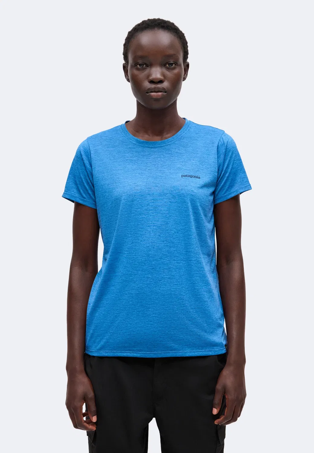 Футболка с логотипом шорт Daily Boardshort - спортивная футболка Patagonia, Aquatic Blue/Light Aquatic Blue — фото 3