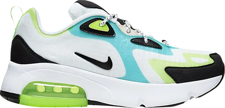 

Кроссовки Nike Air Max 200 SE GS 'Oracle Aqua', белый