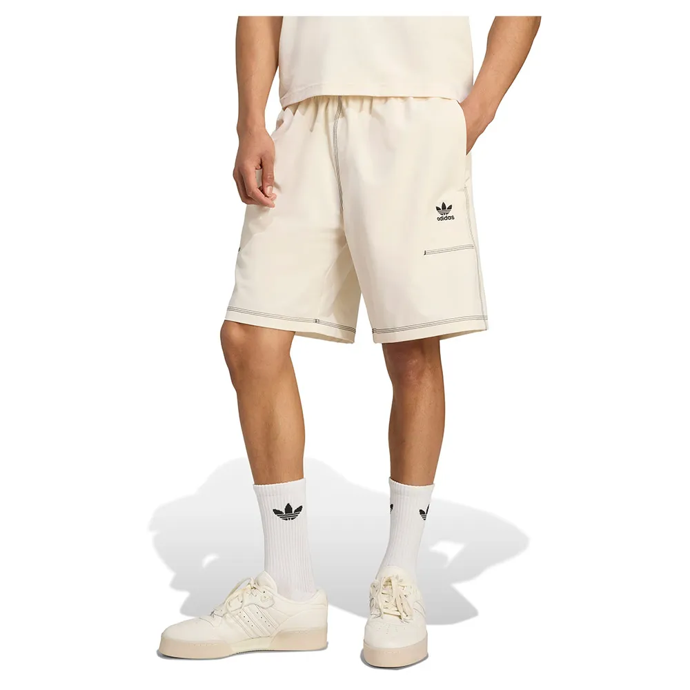 

Шорты adidas Originals Trefoil Essentials, бежевый