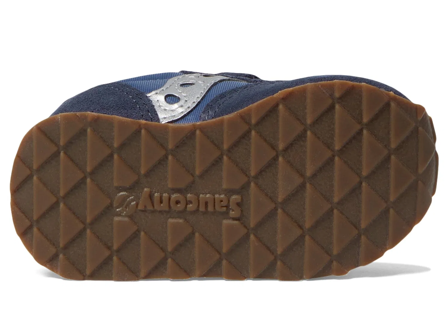 Детские кроссовки на липучке Baby Jazz HL Saucony, Blue Navy — фото 3