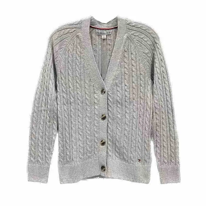 Свитер женский Light Gray Tommy Hilfiger