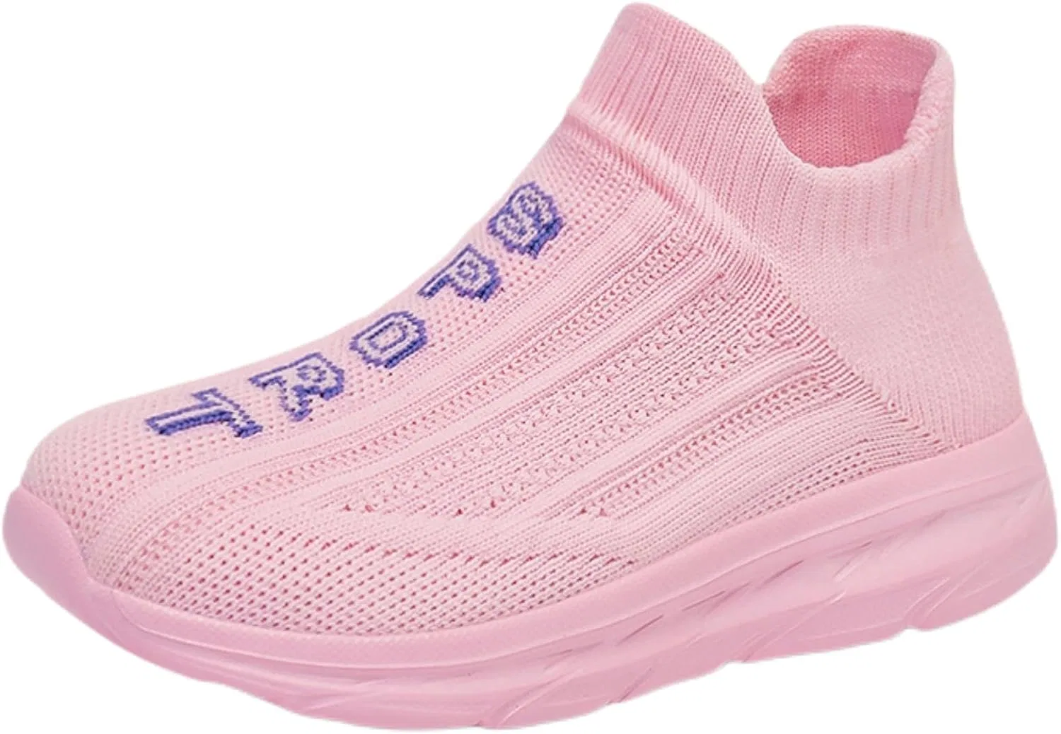 Детские кроссовки для девочек с дышащим трикотажем LLTMALL, Pink