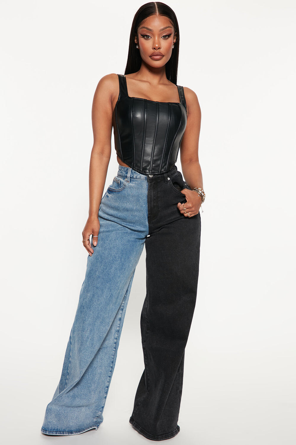 

Джинсы Fashion Nova BG6X10Z, синий