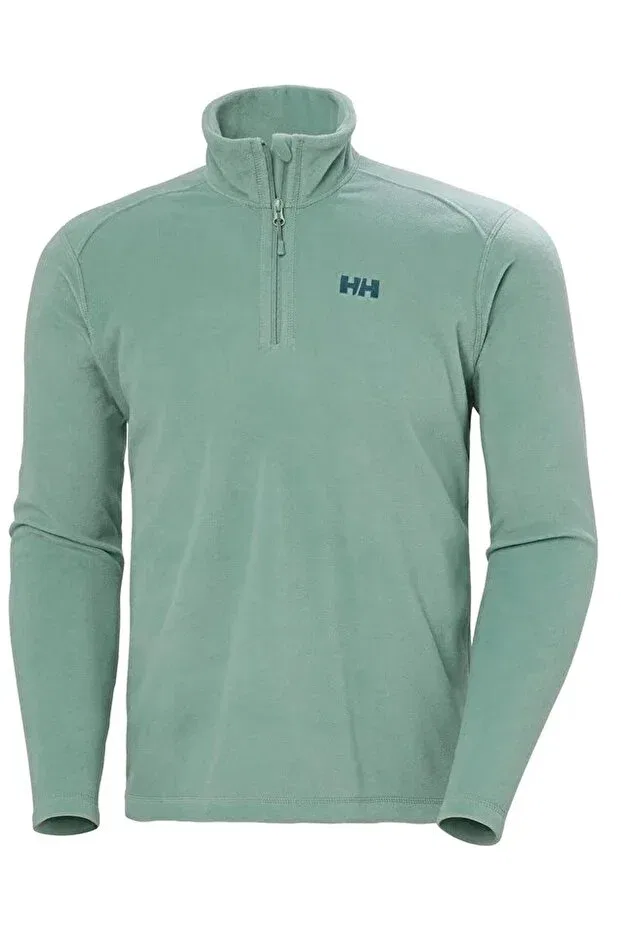Детский флисовое свитшот для девочек с принтом Rider Helly Hansen, Green