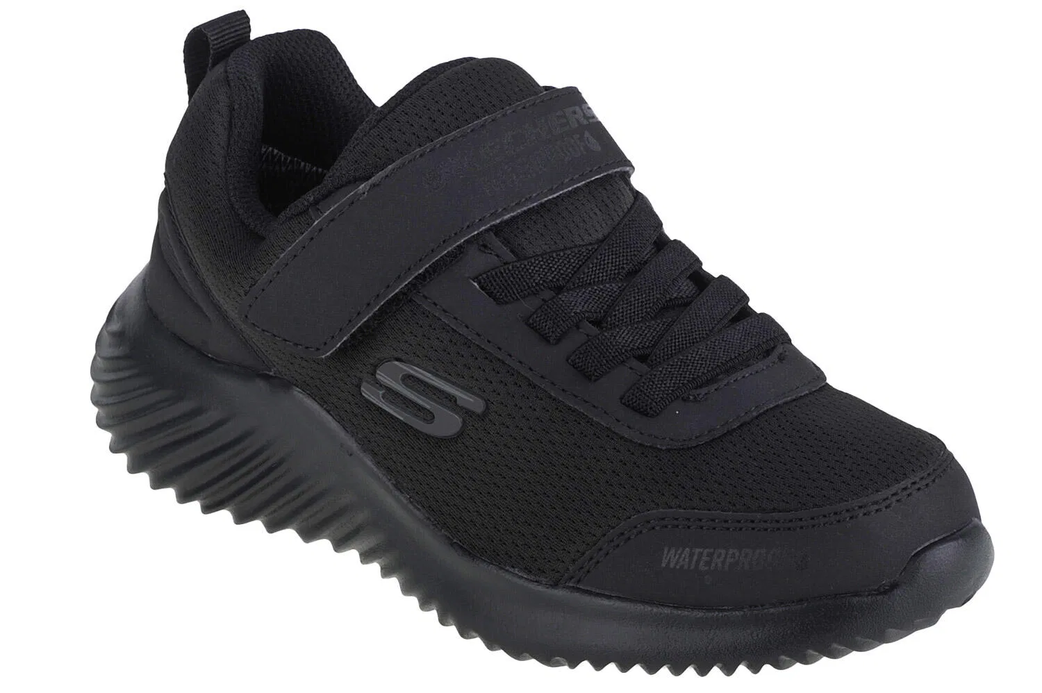 Детские кроссовки для мальчиков с технологией Lightweight Bounder-Dripper Drop Skechers, Schwarz