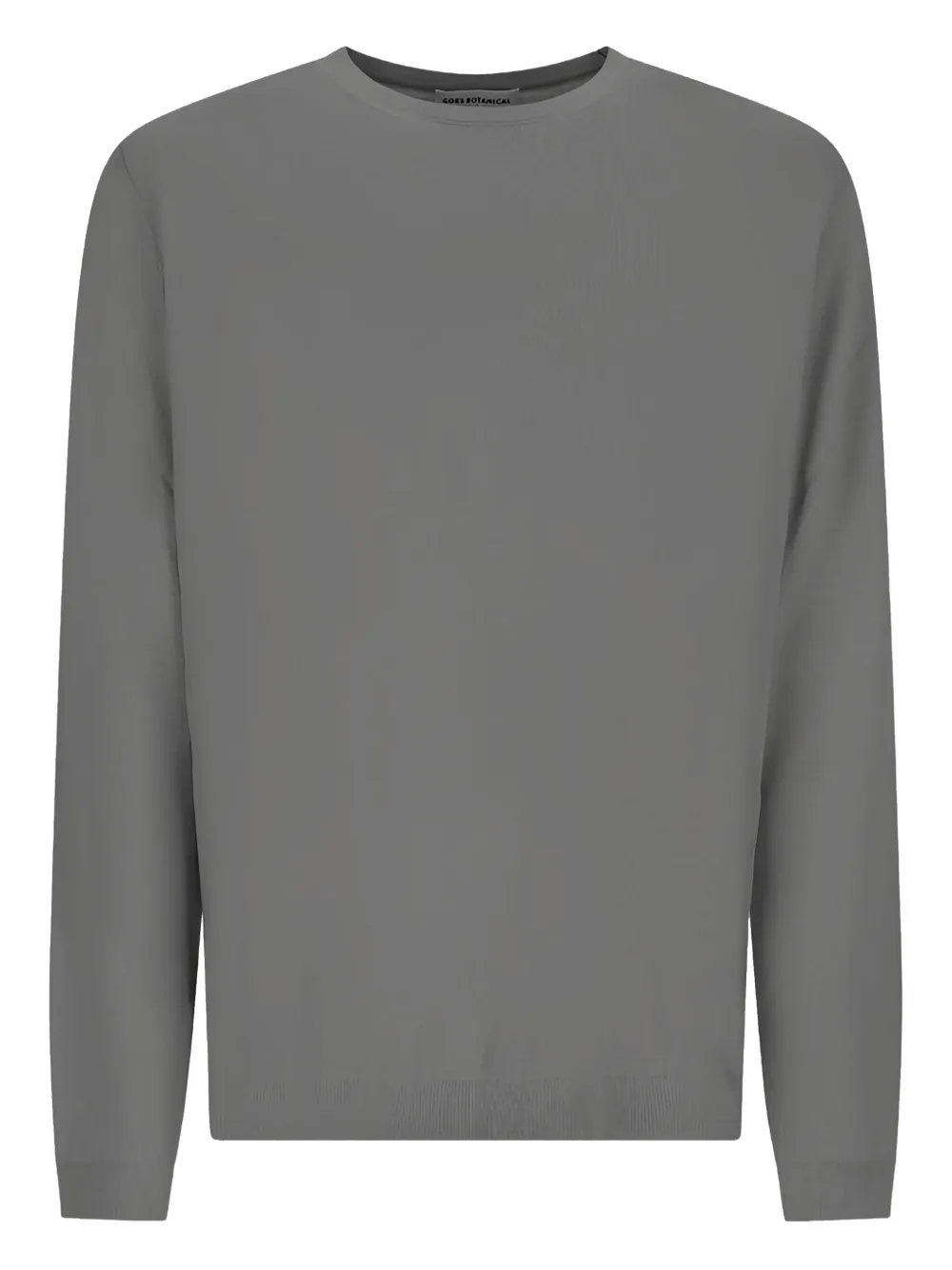 

Свитер с круглым вырезом Goes Botanical, серый